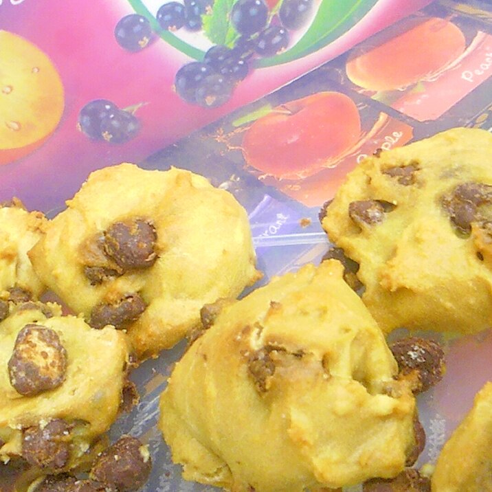 麦チョコと中力粉 すいとん粉 しっとりクッキー レシピ 作り方 By ふくhukuフク 楽天レシピ